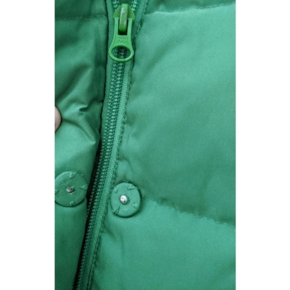 Lilly Pulitzer Green and Paisley Down Puff Vest - Picture 4 of 7